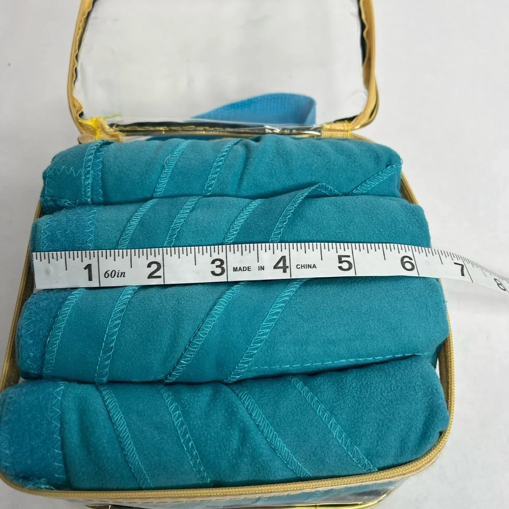 Sleep Styler Foam Rollers Hair Curlers Blue‎ 8ct Large (6 inch) Soft Rollers